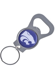 K-State Wildcats Bottle Opener Keychain - Silver