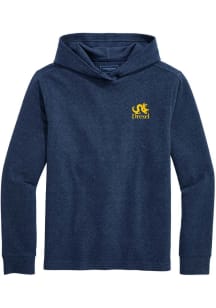 Vineyard Vines Drexel Dragons Mens Navy Blue Calmwater Long Sleeve Hoodie