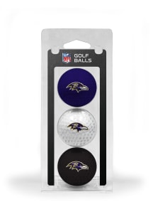 Baltimore Ravens 3 Pack Golf Balls