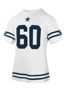 Dallas Cowboys Womens Fashion Fashion Football Jersey - White
