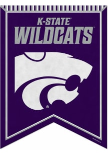 K-State Wildcats 18x24 Banner - White