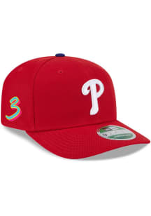 Bryce Harper Philadelphia Phillies 2025 Players Weekend Side Patch 9SEVENTY Adjustable Hat - Red