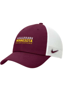 Nike Minnesota Golden Gophers Club Meshback Adjustable Hat - Maroon