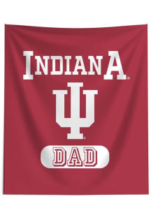 Indiana Hoosiers Dad 50x60 Tapestry Blanket