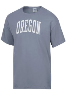ComfortWash Oregon Ducks Grey Arch   Garment Dyed Short Sleeve T Shirt