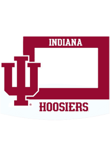 Indiana Hoosiers 4x6 Standee Main Mark Picture Frame - Crimson