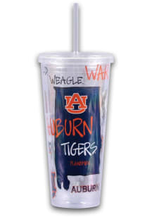 Auburn Tigers 22oz Icon Acrylic Straw Tumbler