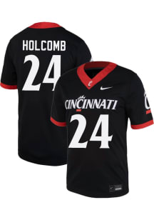 Terrell Holcomb  Nike Cincinnati Bearcats Black Football NIL Game Football Jersey