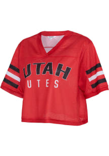 Utah Utes Womens Field Goal Fashion Football Jersey - Red