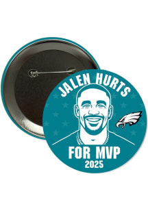 Philadelphia Eagles 3" For MVP Button - Midnight Green