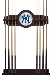 New York Yankees Solid Wood Cue Rack Pool Table Accessories