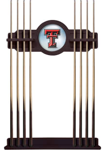 Texas Tech Red Raiders Solid Wood Cue Rack Pool Table