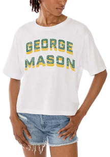 Gameday Couture George Mason University Womens Ivory Claim to Fame Short Sleeve T-Shirt