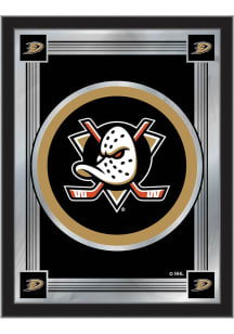 Anaheim Ducks Logo Hanging Back Bar Mirror