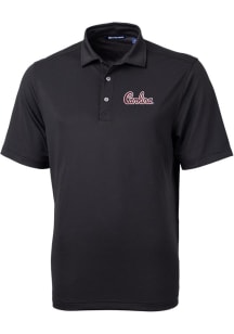Cutter and Buck South Carolina Gamecocks Mens Black Virtue Pique Short Sleeve Polo
