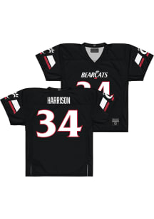 Myles Harrison  Campus Ink Cincinnati Bearcats Black NIL Football Jersey
