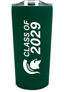 Michigan State Spartans 18oz Class of 2029 Soft Touch Stainless Steel Tumbler - Green