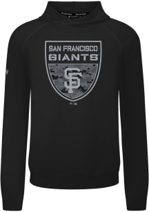 Levelwear San Francisco Giants Black Mandate Buckler Long Sleeve T Shirt