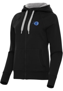 Antigua Orlando Magic Womens Black Victory Long Sleeve Full Zip Jacket