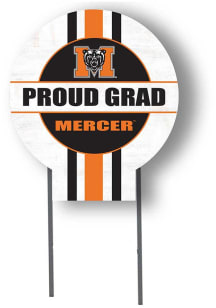 Mercer Bears KH Sports Fan Grad graduation graphic Yard Sign - White