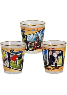 Iowa Postcard Shot Glass