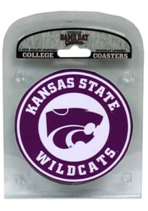 K-State Wildcats 4PK Coaster - Purple