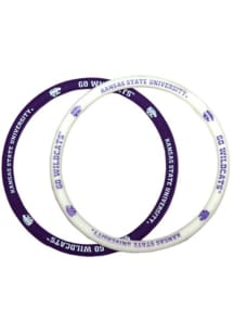 K-State Wildcats Silicone 2PK Womens Bracelet