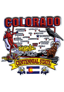Colorado 2D State Magnet