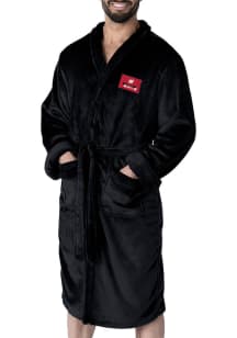 Wisconsin Badgers Black #1 Dad Silk Touch Bathrobes