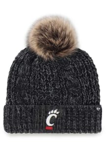 47 Cincinnati Bearcats Black Meeko Cuff Womens Knit Hat