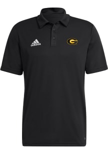 Adidas Grambling State Tigers Mens Black Entrada22 Short Sleeve Polo