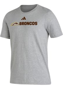 Adidas Western Michigan Broncos Grey Fresh Short Sleeve T Shirt