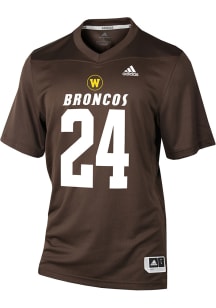 Adidas Western Michigan Broncos Brown Replica Football Jersey