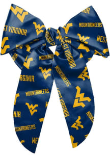 West Virginia Mountaineers Team Logo Kids Hair Ribbons