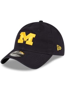 New Era Michigan Wolverines Core Classic 9TWENTY Adjustable Hat - Navy Blue
