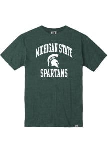 Rally Michigan State Spartans Green No 1 Graphic Short Sleeve Fashion T Shirt