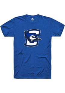 Rally Creighton Bluejays Blue Primary Logo Short Sleeve T Shirt