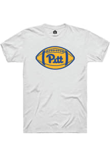 Rally Pitt Panthers White Football Short Sleeve T Shirt