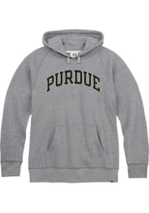 Rally Purdue Boilermakers Mens Grey Triblend Fashion Hood