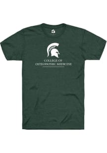 Rally Michigan State Spartans Green College of Osteopathic Medicine Short Sleeve T Shirt
