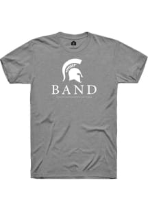 Rally Michigan State Spartans Grey Band Short Sleeve T Shirt