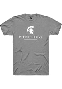 Rally Michigan State Spartans Grey Physiology Short Sleeve T Shirt