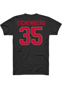 Tommy Eichenberg Ohio State Buckeyes Black Player Short Sleeve Player T Shirt