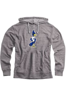 Rally Creighton Bluejays Mens Grey Vintage Mascot Snow Heather Fashion Hood
