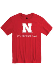 Rally Nebraska Cornhuskers Red School of Law Short Sleeve T Shirt