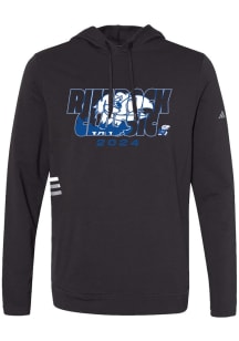 Rally Kansas Jayhawks Mens Black 2024 Rim Rock Stencil Hood