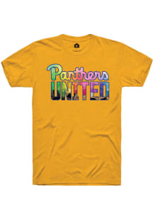 Rally Pitt Panthers Gold Panthers United Short Sleeve T Shirt