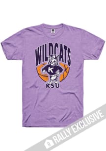 Rally K-State Wildcats Lavender 2024 Official Lavender Out Basketball Short Sleeve Fashion T Shirt