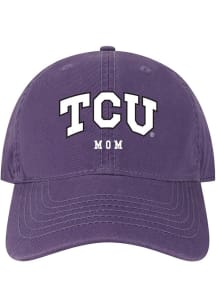 TCU Horned Frogs Mom Twill Adjustable Hat - Purple