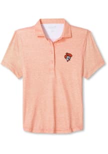 Johnnie O Oklahoma State Cowboys Womens Orange Maxine Short Sleeve Polo Shirt